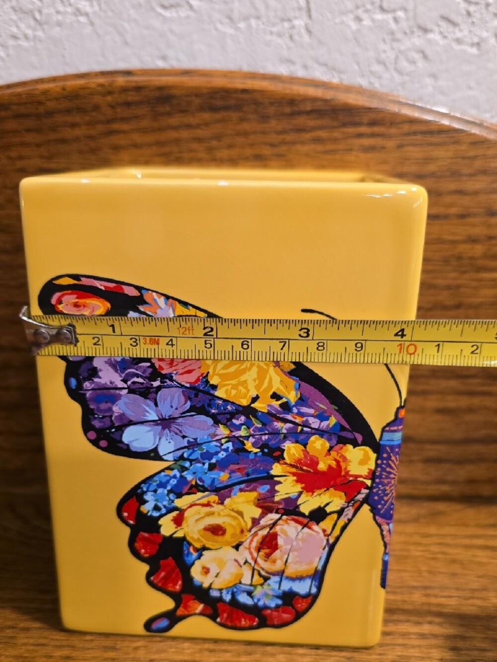 Teleflora Ceramic Butterfly Vase - Picture 10 of 10